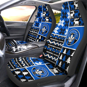 CF Montréal Car Seat Covers Custom Ugly Style Car Accessories
