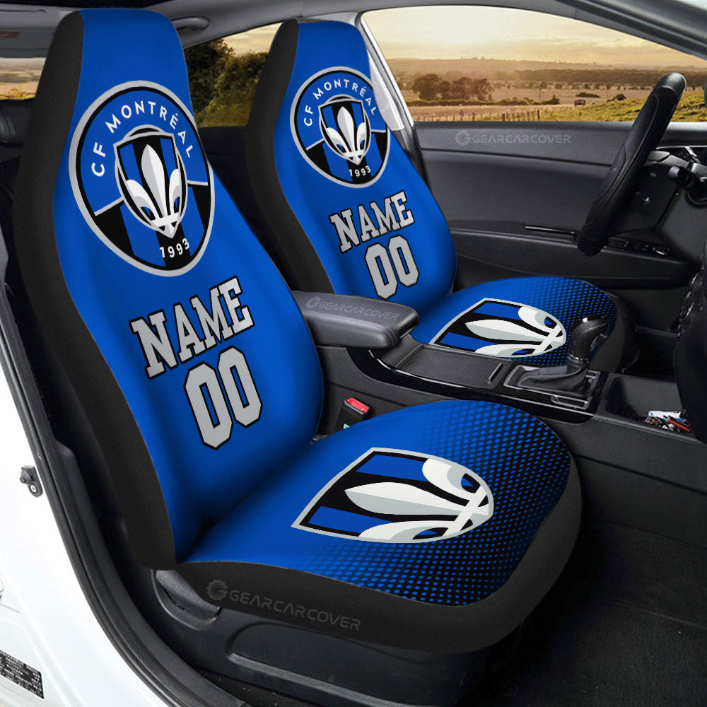 CF Montréal Car Seat Covers Sporty Team Collection