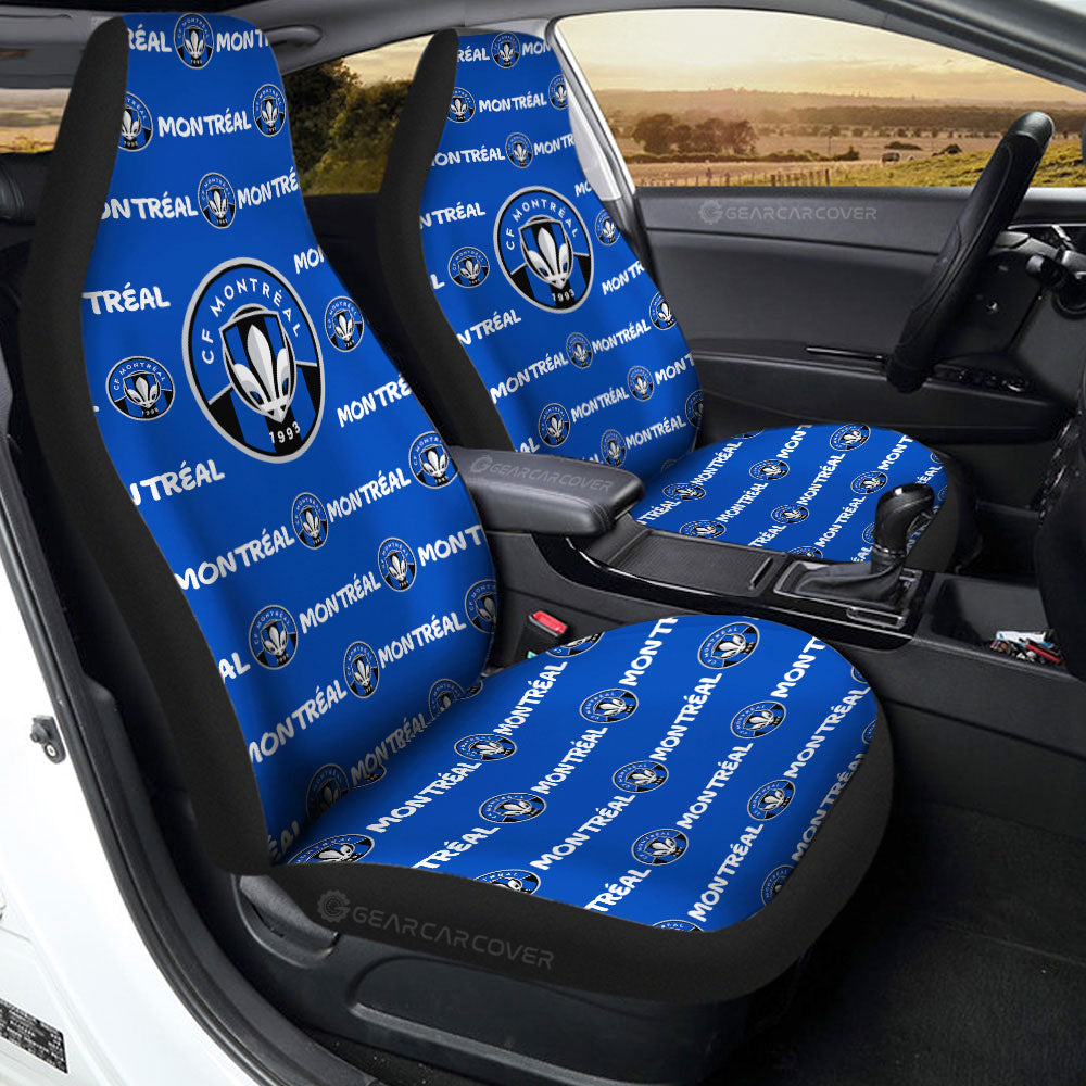 CF Montréal Car Seat Covers Sporty Team Collection