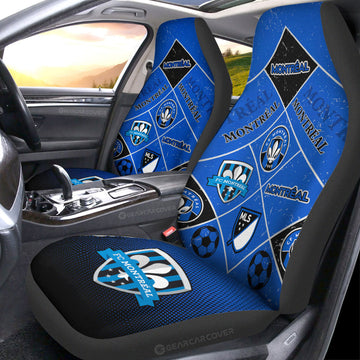 CF Montréal Car Seat Covers Sporty Team Collection