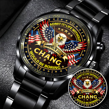 CHANG 250th-2 Personalized Watch, 250 Years Of Freedom 1776-2026