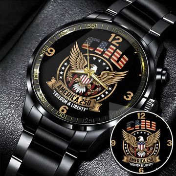 CHU 250th-3 Personalized Watch, 250 Years Of Freedom 1776-2026