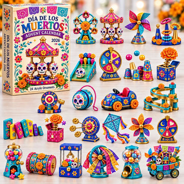 Canival Wonders advent calendar 2026 - 24-Day Countdown, Acrylic Charms