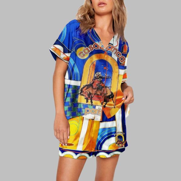 Casablanca Cowboys Pajama Set