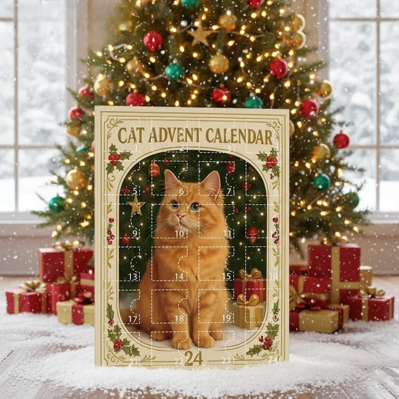 Cat Lovers Advent Calendar 2026 24 Cute Kitten Figurines For Pet Owners And Collectors Christmas Countdown Gift For Cat Moms