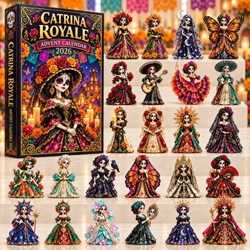 Catrina Royale advent calendar 2026 - 24-Day Countdown, Acrylic Charms