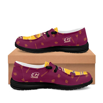 Central Michigan Chippewas Loafers - Inspired By Hey Dude Shoes Style