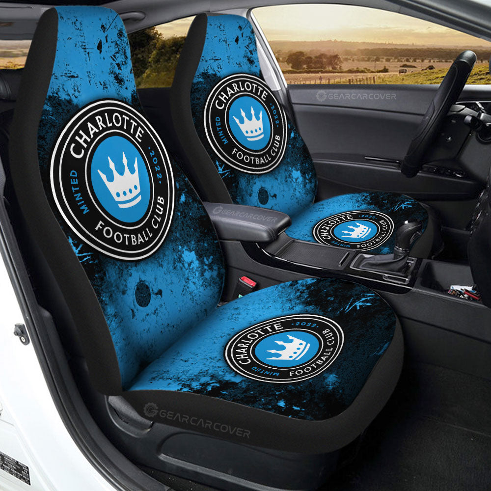 Charlotte FC Car Seat Covers Custom Car Accessories