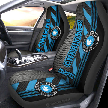 Charlotte FC Car Seat Covers Custom Car Accessories