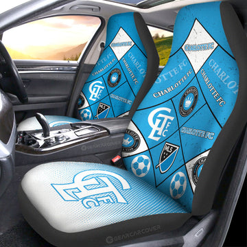 Charlotte FC Car Seat Covers Sporty Team Collection