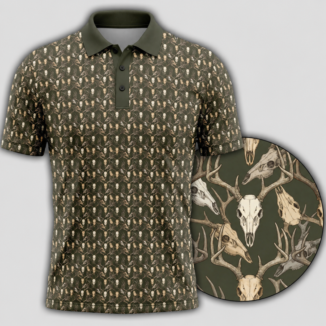 Deer Hunting - Polo Shirt DH05