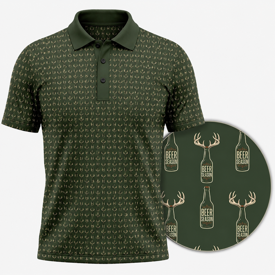 Deer Hunting - Polo Shirt DH06