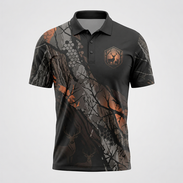 Deer Hunting - Polo Shirt AZ01