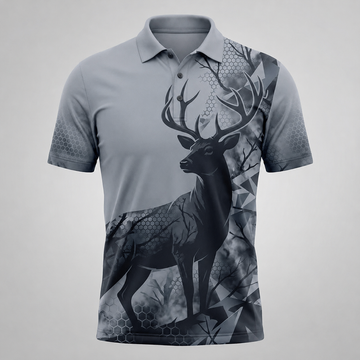 Deer Hunting - Polo Shirt AZ02