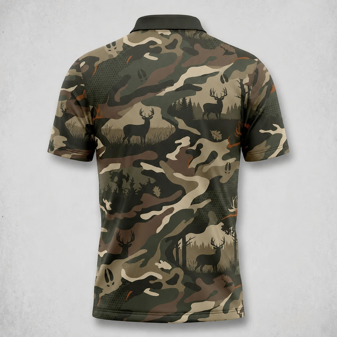 Deer Hunting - Polo Shirt AZ03