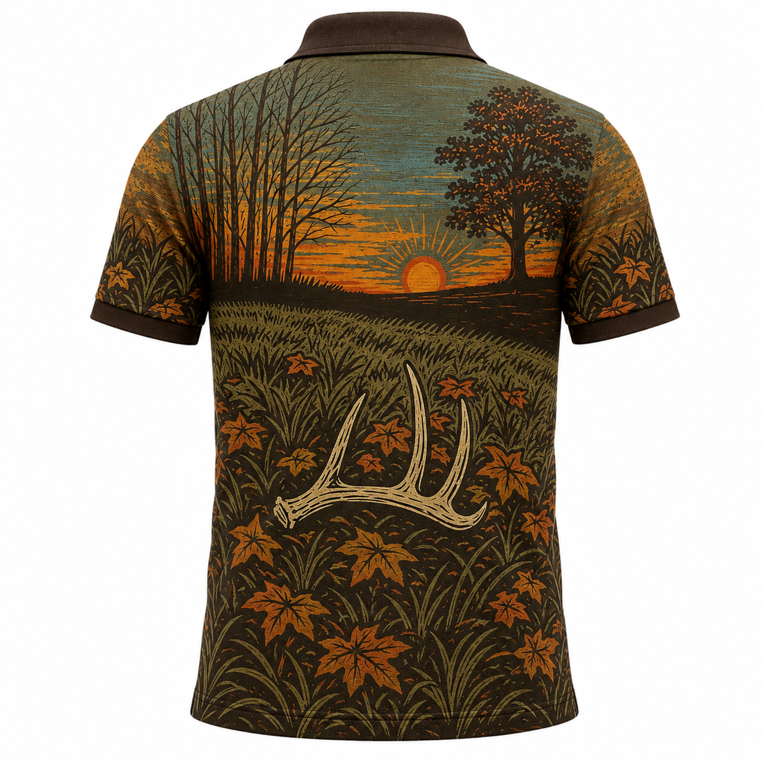 Deer Hunting Field Polo Shirt VCP1012