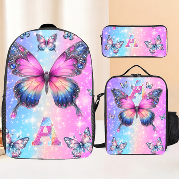 Cherished Butterfly Customized Backpack - Go-To-School Season Gift