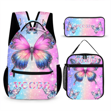 Cherished Butterfly Customized Backpack - Go-To-School Season Gift