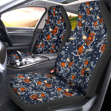 Chicago Bears Car Seat Covers Cartoon Theme Collection