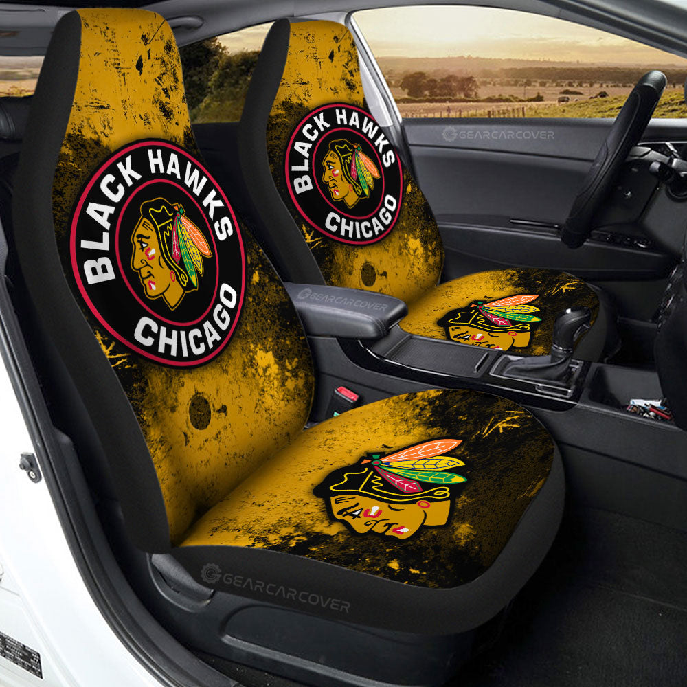 Chicago Blackhawks Car Seat Covers Custom Car Accessories