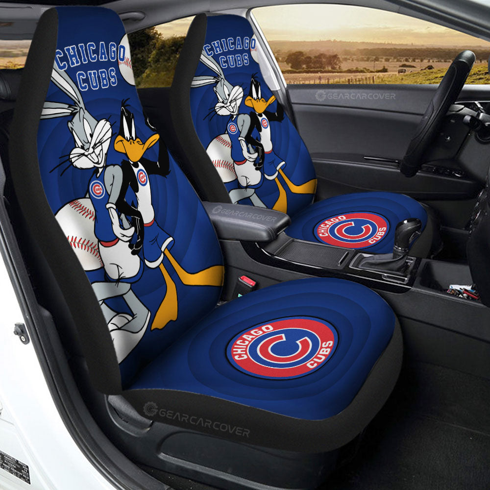 Chicago Cubs Car Seat Covers Custom Car Accessories