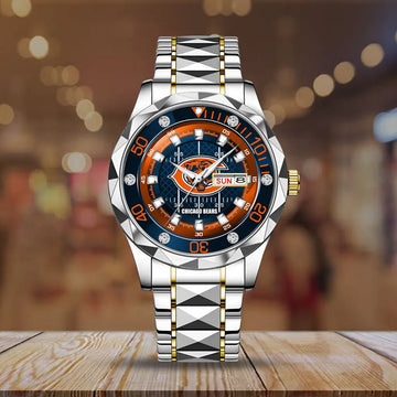 Chicago Bears Alloy Luxury Quartz Watch – TMTHU929