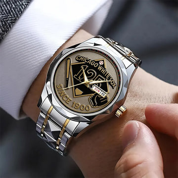 Chicago White Sox Alloy Luxury Quartz Watch – TANTN 15288