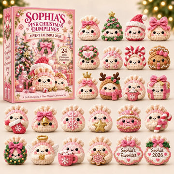 Christmas Goose Advent Calendar 2026 - 24-Day Countdown, Acrylic Charms