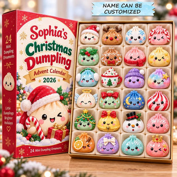 Christmas Surprise Collection Advent Calendar 2026 - 24-Day Countdown, Acrylic Charms
