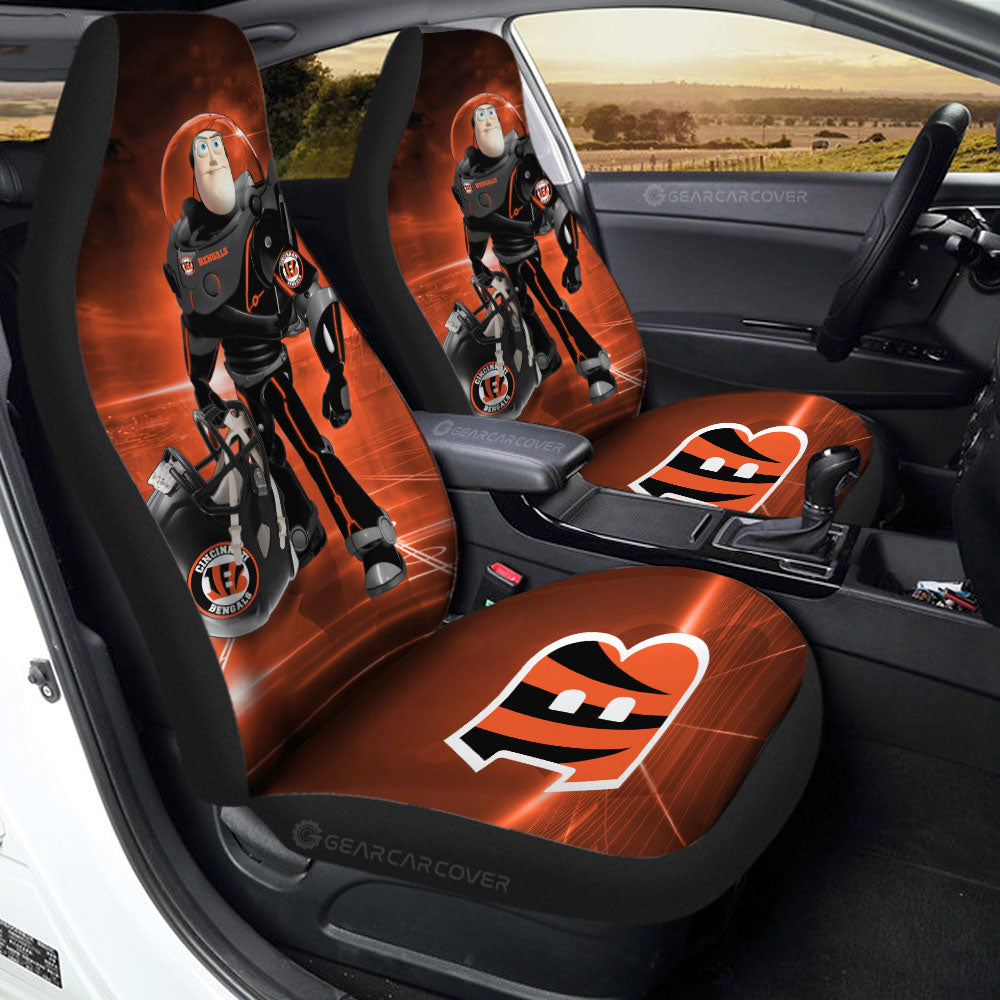 Cincinnati Bengals Car Seat Covers Buzz Lightyear Car Accessories For Fan