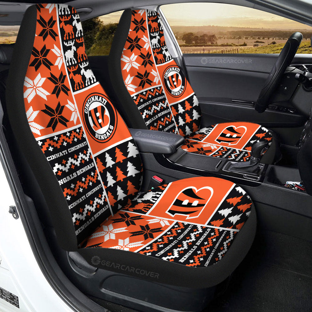 Cincinnati Bengals Car Seat Covers Custom Ugly Style Car Accessories