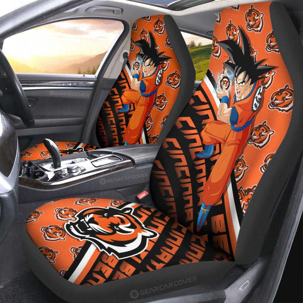 Cincinnati Bengals Car Seat Covers Goku Car Accessories For Fans