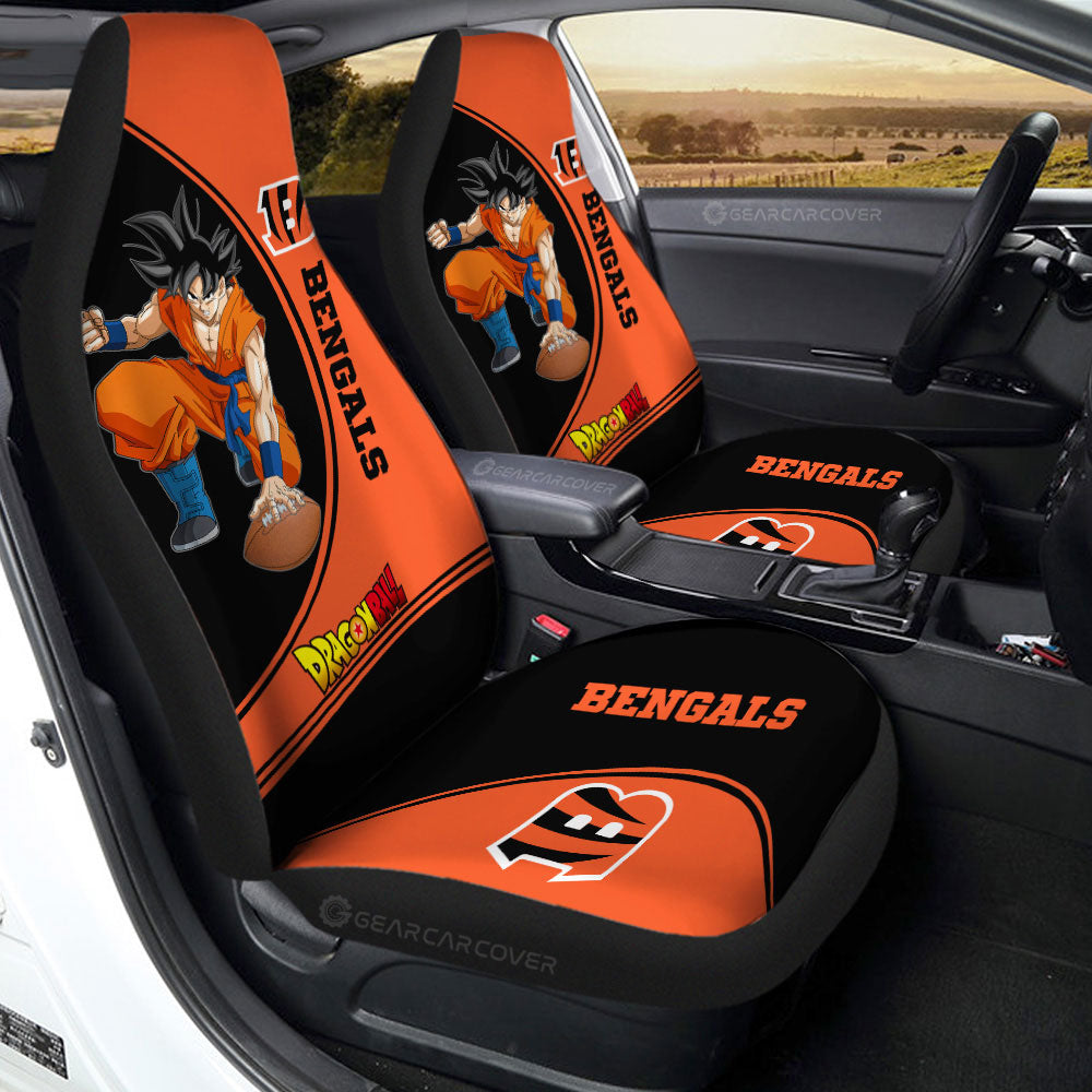 Cincinnati Bengals Car Seat Covers Goku Car Accessories For Fans