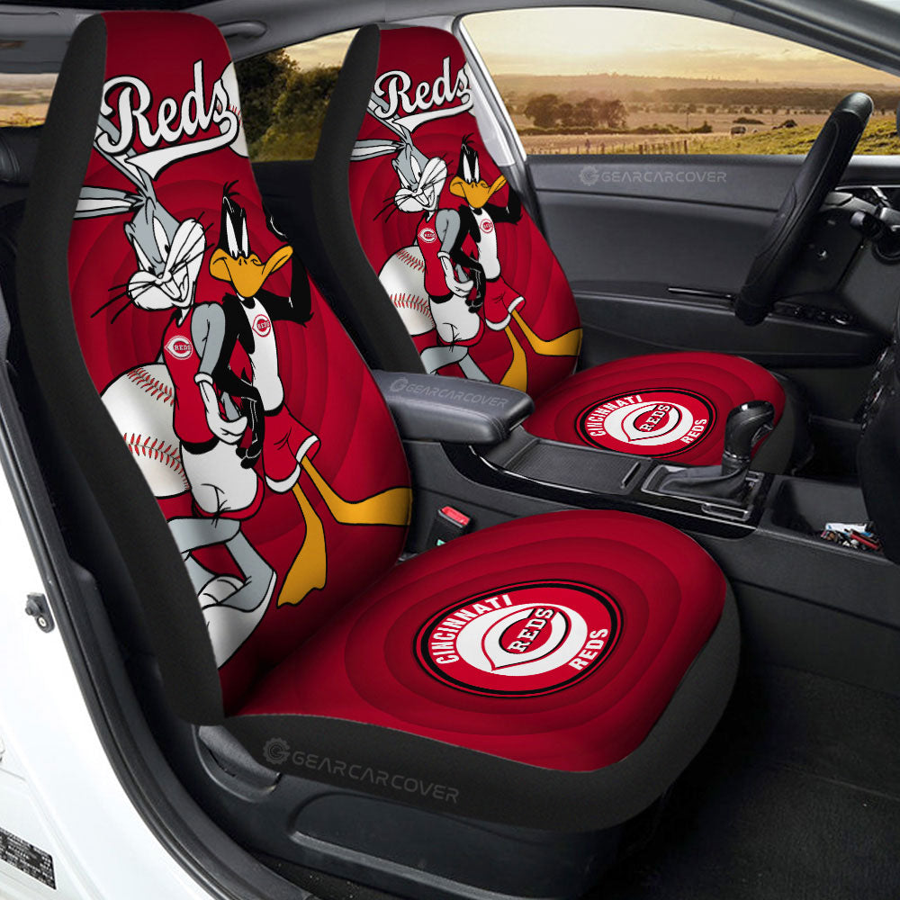 Cincinnati Reds Car Seat Covers Custom Car Accessories