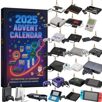 Classic Console Gaming Advent Calendar 2026 Gaming Advent Calendar Christmas Advent Calendar Christmas Countdown Gift