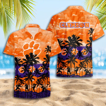 Clemson Tigers Hawaiian Shirt Trending Summer.