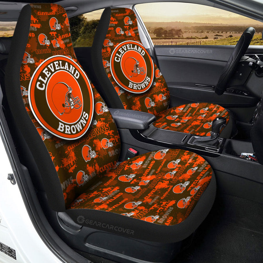 Cleveland Browns Car Seat Covers Custom Car Accessories