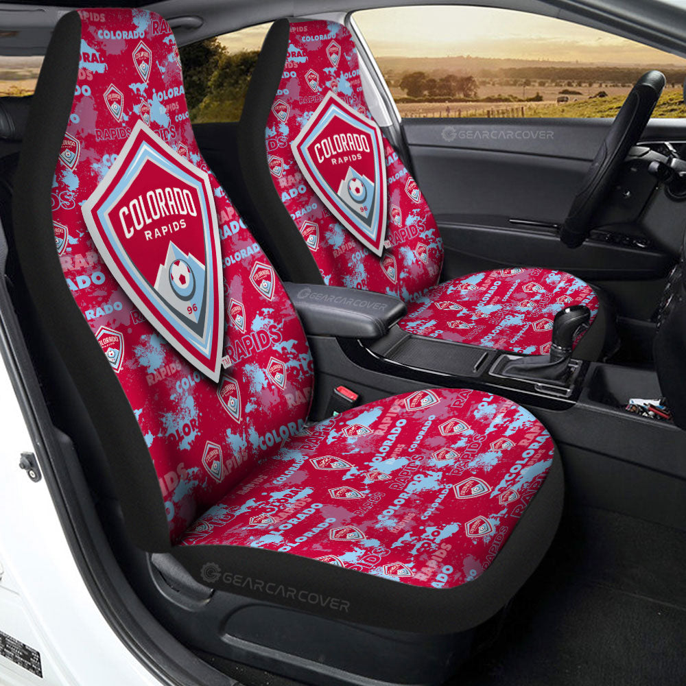 Colorado Rapids Car Seat Covers Custom Car Accessories