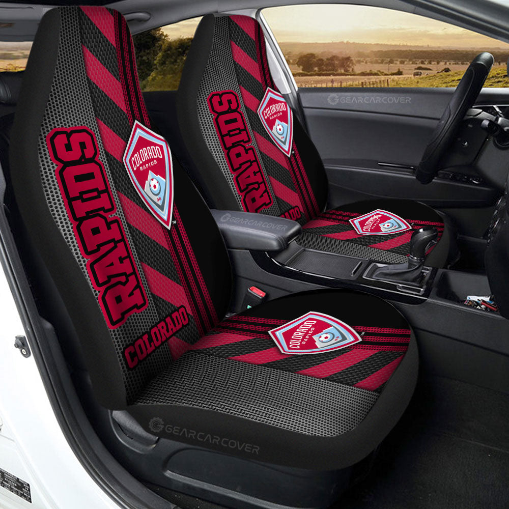 Colorado Rapids Car Seat Covers Custom Car Accessories
