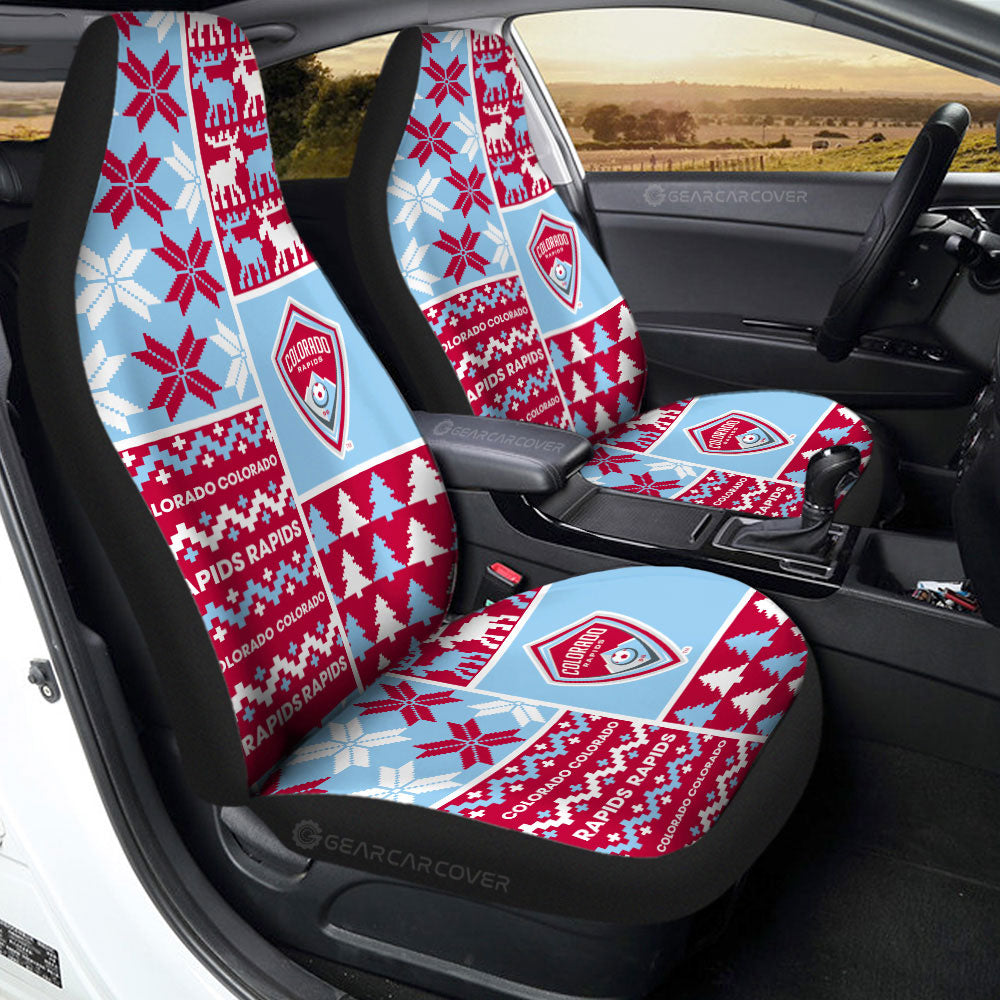 Colorado Rapids Car Seat Covers Custom Ugly Style Car Accessories