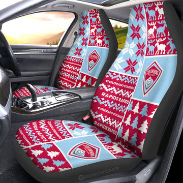 Colorado Rapids Car Seat Covers Custom Ugly Style Car Accessories