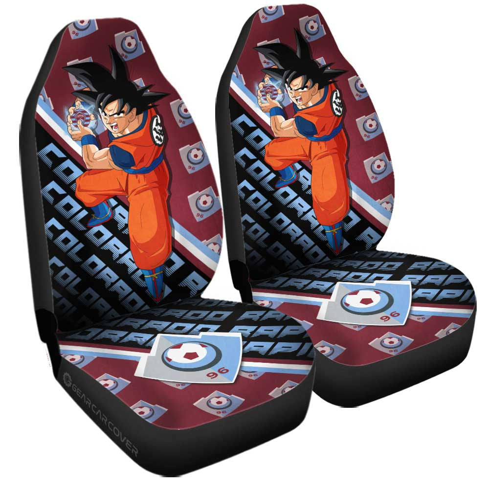 Colorado Rapids Car Seat Covers Goku Car Accessories For Fans