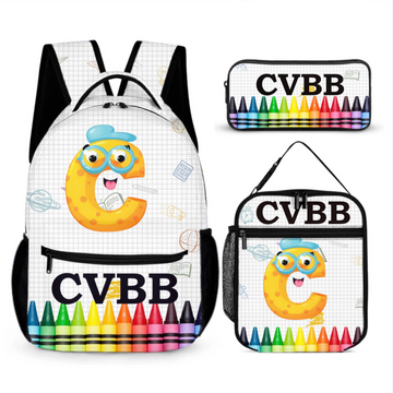 Colored Crayons - Personalized Name Backpack - Back To School Gift For Kid