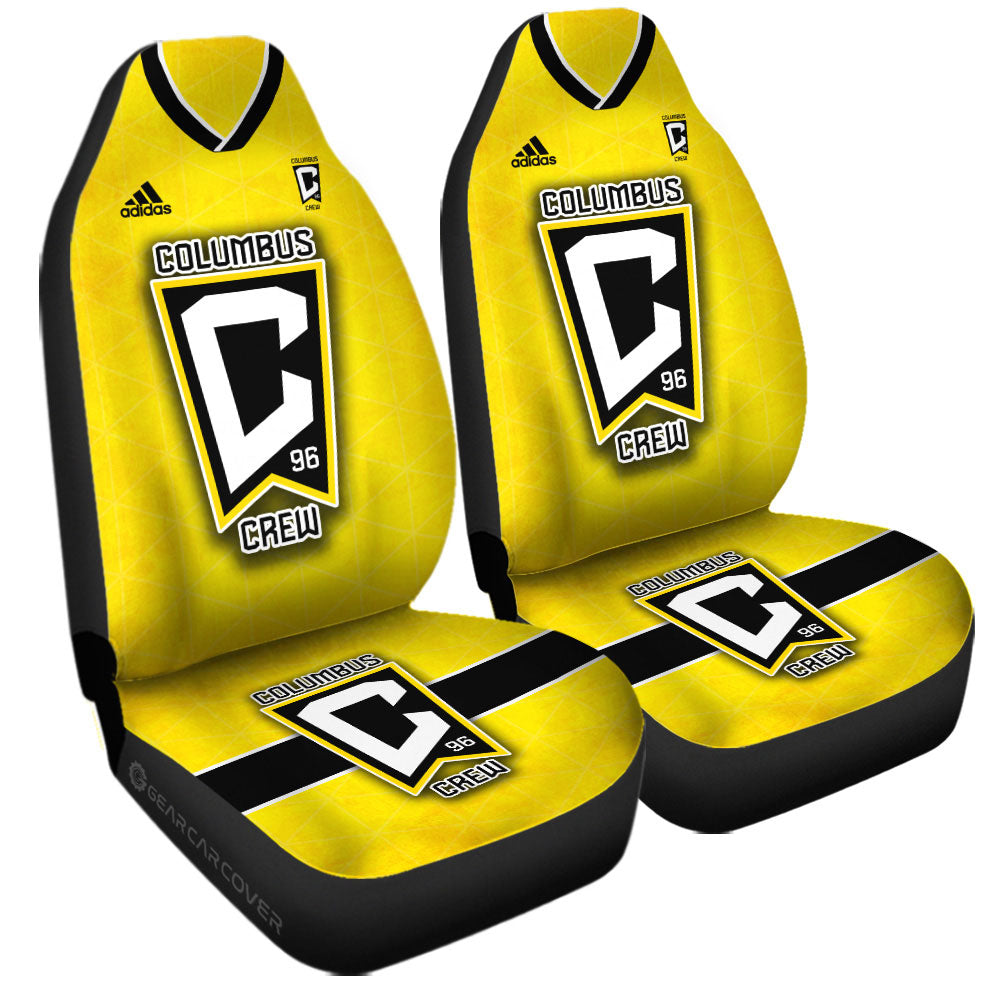 Columbus Crew Car Seat Covers Custom Car Accessories For Fans