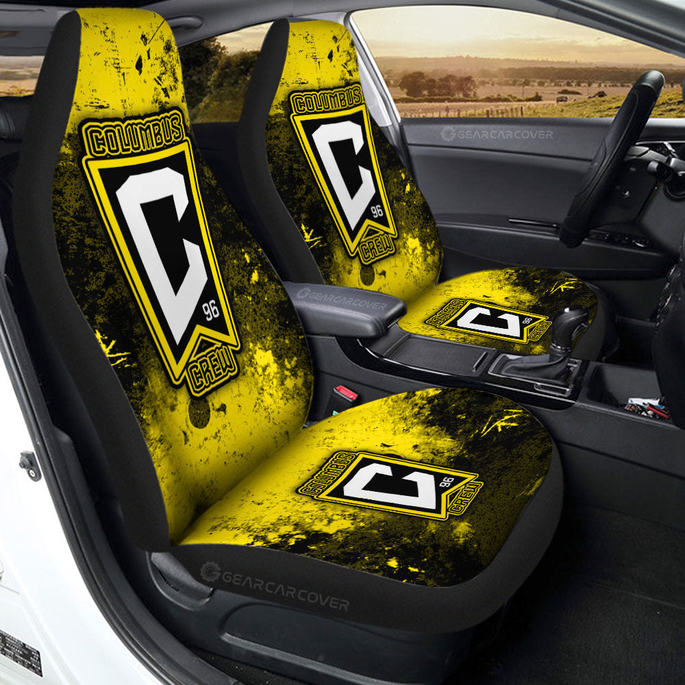 Columbus Crew Car Seat Covers Custom Car Accessories