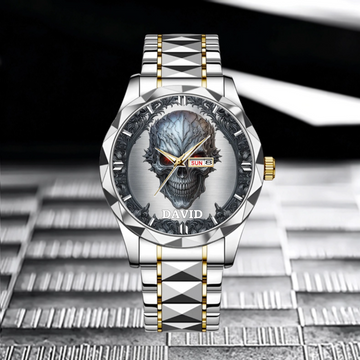 💀Cool Skull - Personalized Skull Watch