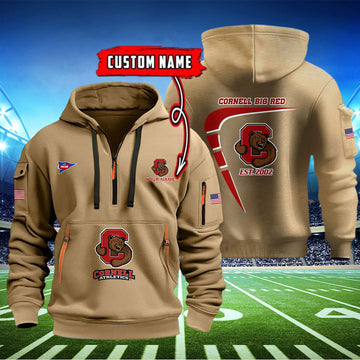 Cornell Big Red Quarter Zip Hoodie