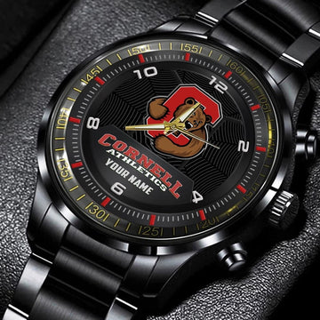 Cornell Big Red Stainless Steel Watch