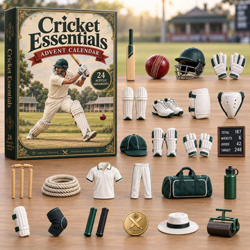 Cricket Essentials Advent Calendar 2026 - 24-Day Countdown, Acrylic Charms