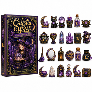 Crystal Witch Advent Calendar 2026 24 Days Of Magical Crystal Miniatures